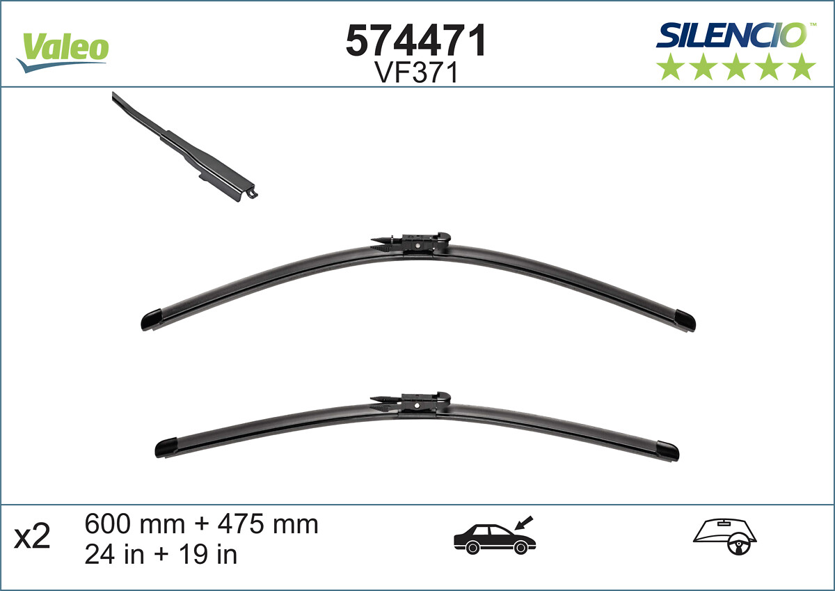 Lamela stergator 574471 VALEO